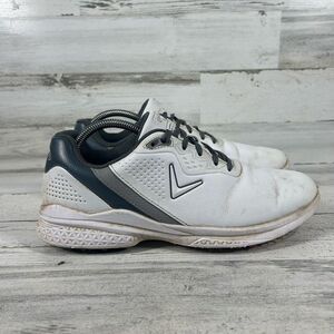 Callaway‎ Womens Solana TRX v2 Leather Golf Shoes Sneakers White Size 9.5